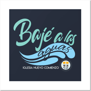 Baje a las Aguas Posters and Art